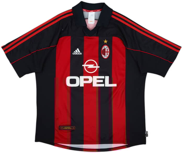 2000-02 AC Milan Home Shirt Shevchenko #7 - 6/10 - (XL)