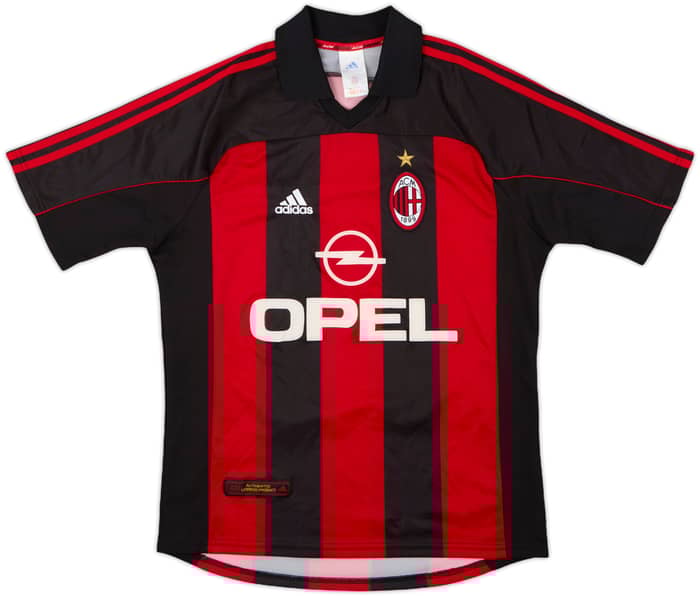 2000-02 AC Milan Home Shirt Shevchenko #7 - 8/10 - (M)