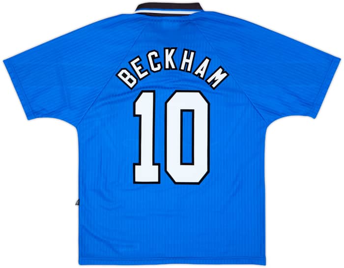 1996-98 Manchester United Third Shirt Beckham #10 - 10/10 - (M)