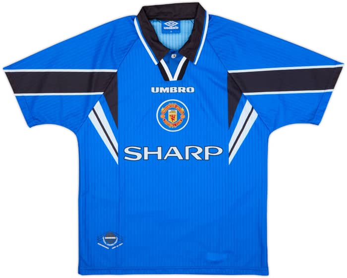 1996-98 Manchester United Third Shirt Beckham #10 - 10/10 - (M)