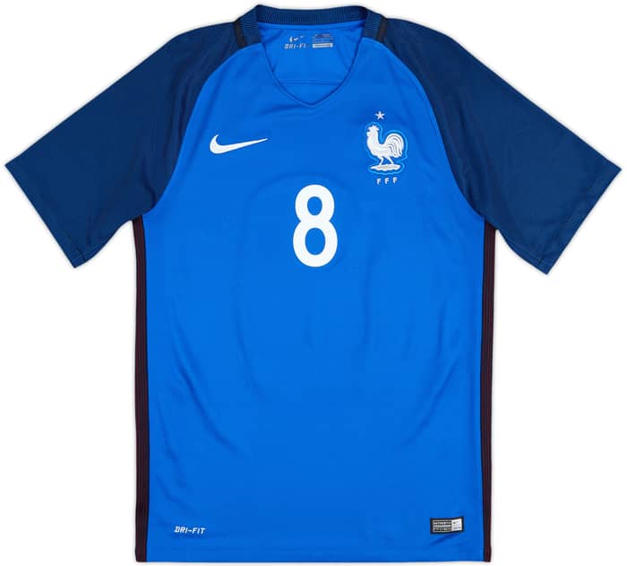 Camiseta de local de Francia 2016-17 Payet #8 - 9/10 - (S)