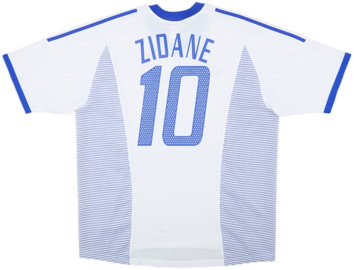 2002-04 France Away Shirt Zidane #10 - 8/10 - (XL)