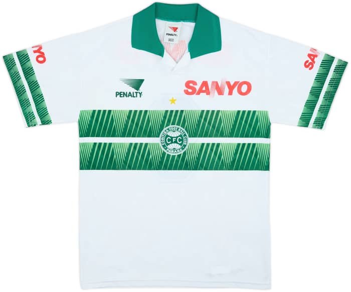 1997 Coritiba Home Shirt #9 - 9/10 - (M)