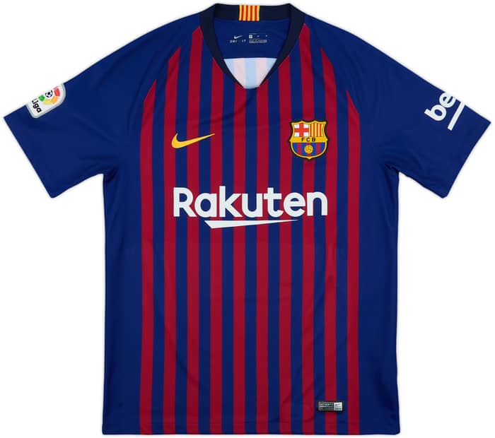 2018-19 Barcelona Home Shirt Messi #10 - 10/10 - (M)