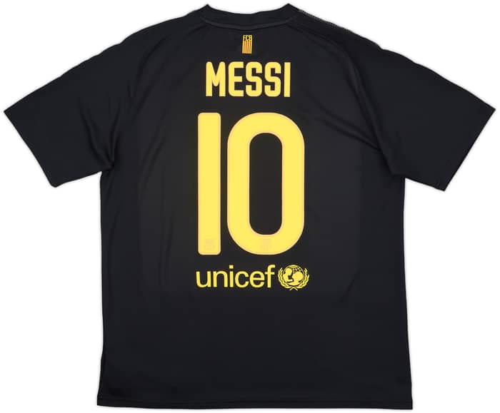 2011-12 Barcelona Basic Away Shirt Messi #10 - 10/10 - (L)