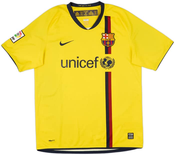 2008-10 Barcelona Away Shirt Messi #10 - 6/10 - (M)