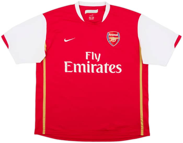 2006-08 Arsenal Home Shirt - 5/10 - (XL)
