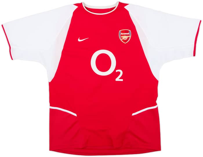 2002-04 Arsenal Home Shirt Henry #14 - 8/10 - (L)