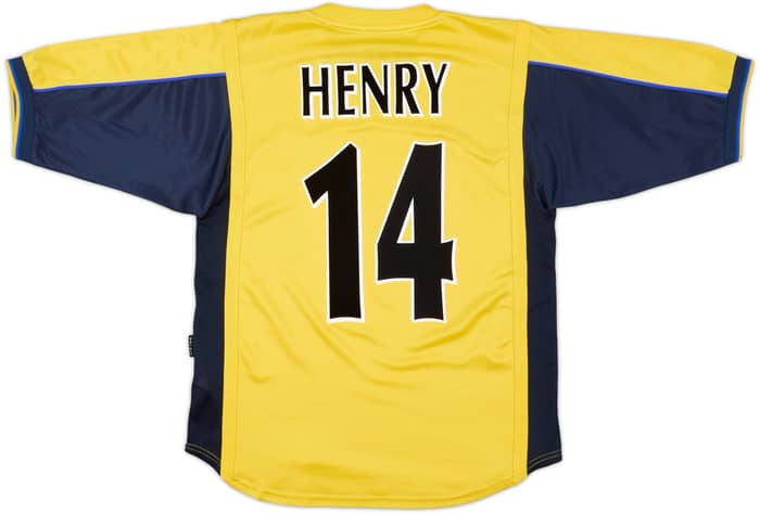 1999-01 Arsenal Away Shirt Henry #14 - 8/10 - (S)