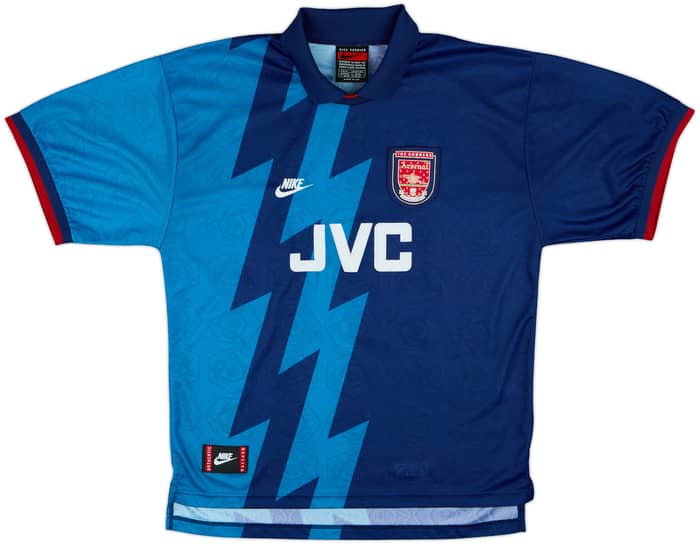 1995-96 Arsenal Away Shirt Wright #8 - 9/10 - (XL)