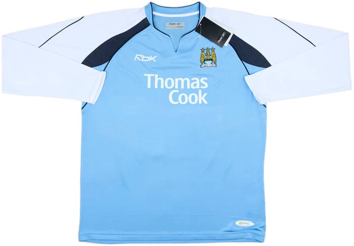 2006-07 Manchester City Home L/S Shirt Samaras #20 (XL)