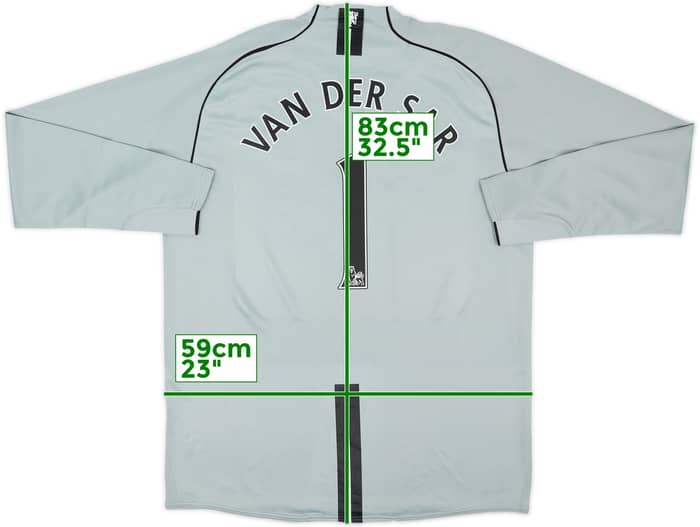 2007-08 Manchester United Player Issue GK Shirt Van Der Sar #1 (XL)