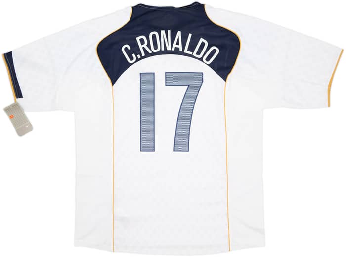 2004-06 Portugal Away Shirt C.Ronaldo #17 (XL)