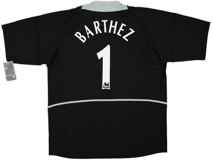 2002-04 Manchester United GK S/S Shirt Barthez #1 (XXL)