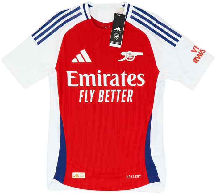 2024-25 Arsenal Authentic Home Shirt Rice #41 (XS)