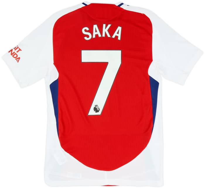 2024-25 Arsenal Authentic Home Shirt Saka #7 (S)