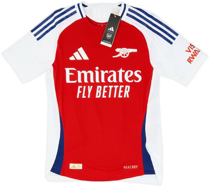 2024-25 Arsenal Authentic Home Shirt Saka #7 (XS)