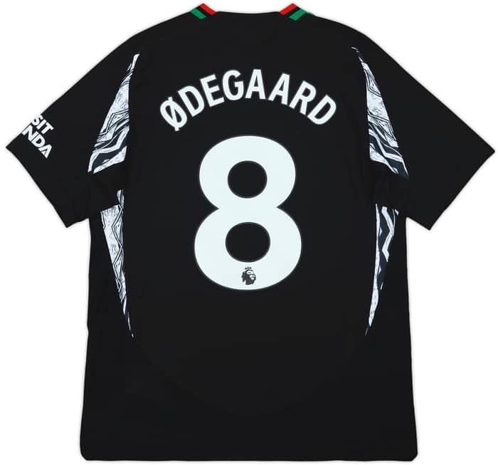 2024-25 Arsenal Authentic Away Shirt Odegaard #8 (L)