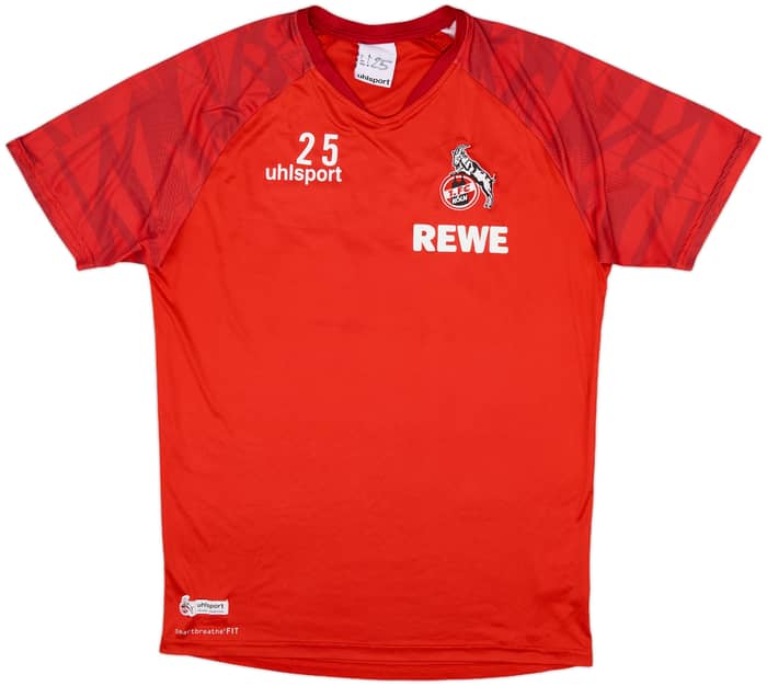 2019-20 FC Koln Uhlsport Player Issue Training Shirt #25 - 6/10 - (L)