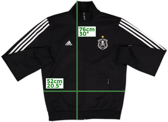 2008-09 Orlando Pirates adidas Track Jacket - 8/10 - (M)