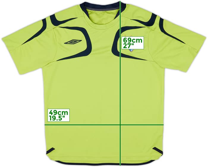 2007-08 Malaga Umbro Training Shirt - 8/10 - (L)