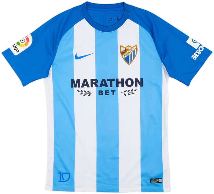 2017-18 Malaga Home Shirt - 6/10 - (M)