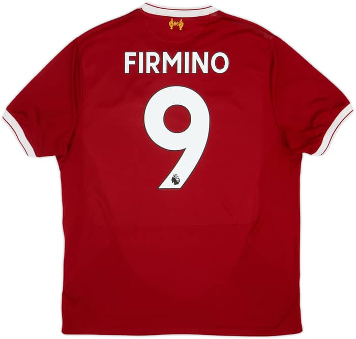 2017-18 Liverpool 125 Years Home Shirt Firmino #9 - 5/10 - (L)
