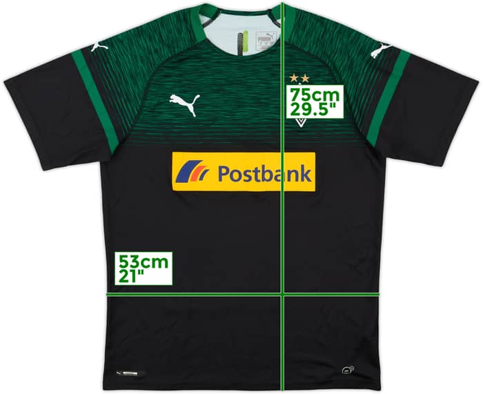 2018-19 Borussia Monchengladbach Away Shirt - 8/10 - (L)