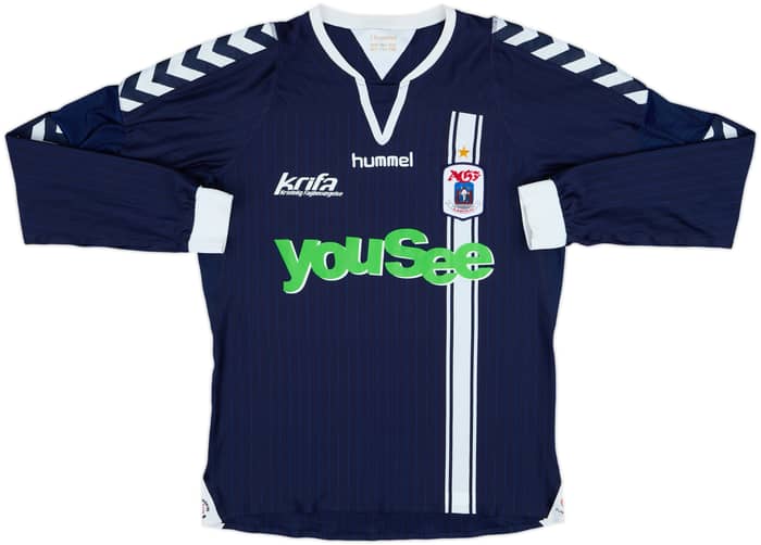 2012-13 AGF Aarhus Away L/S Shirt - 8/10 - (L)