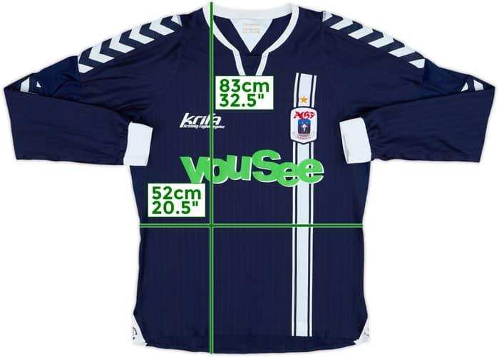 2012-13 AGF Aarhus Away L/S Shirt - 8/10 - (L)