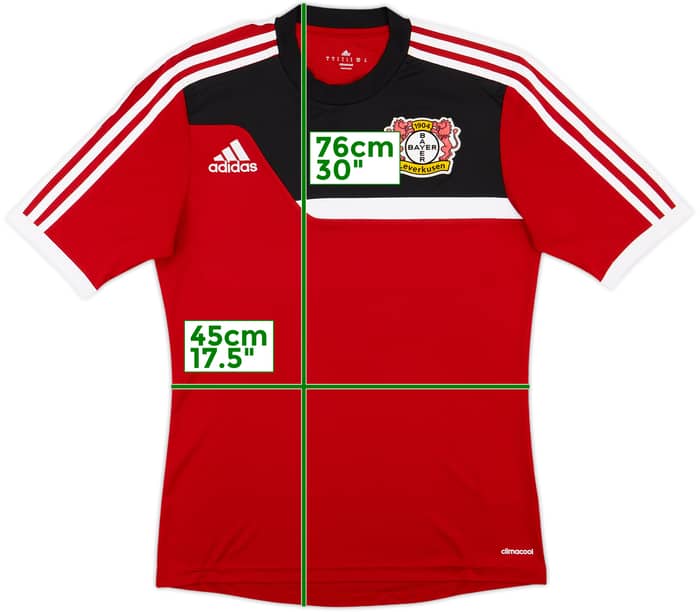 2013-14 Bayer Leverkusen adidas Training Shirt - 8/10 - (S)