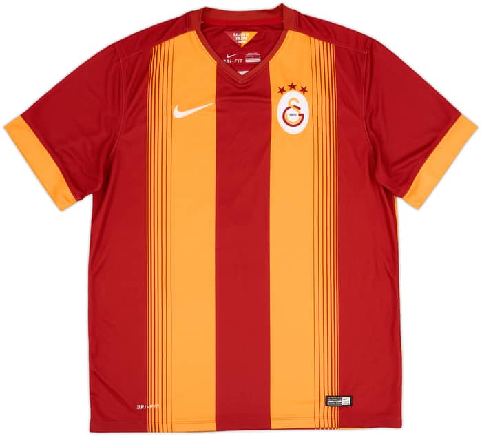 2014-15 Galatasaray Home Shirt Sneijder #10 - 8/10 - (L)