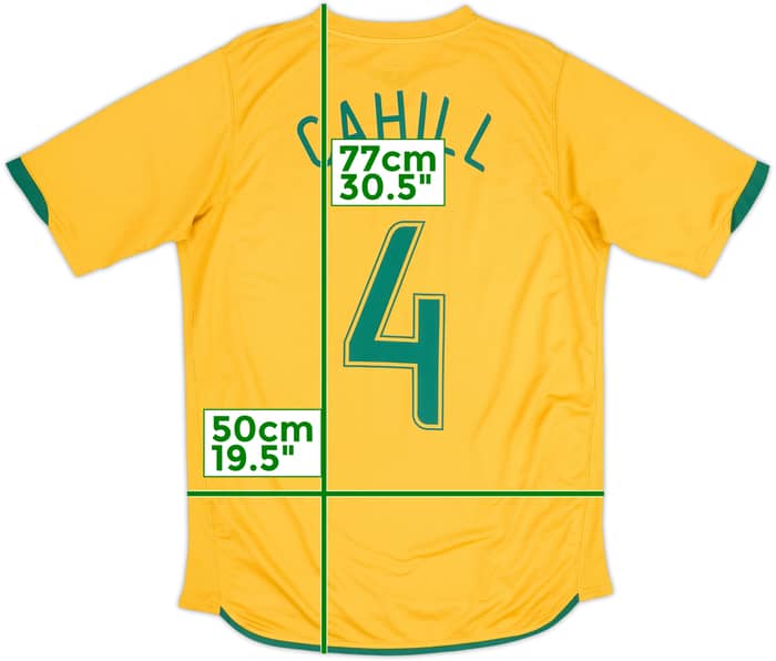 2006-08 Australia Home Shirt Cahill #4 - 5/10 - (M)