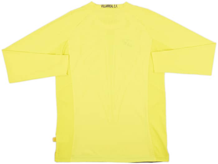 2014-15 Villarreal Home L/S Shirt - 8/10 - (L)
