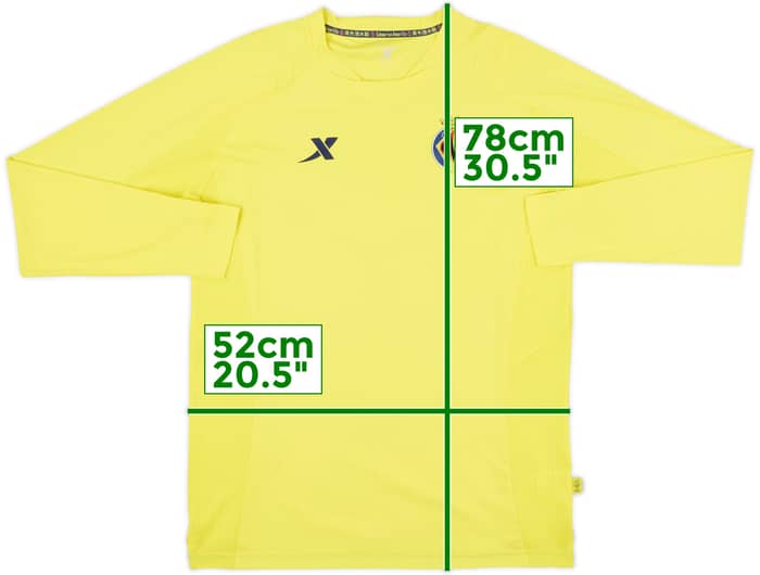 2014-15 Villarreal Home L/S Shirt - 8/10 - (L)
