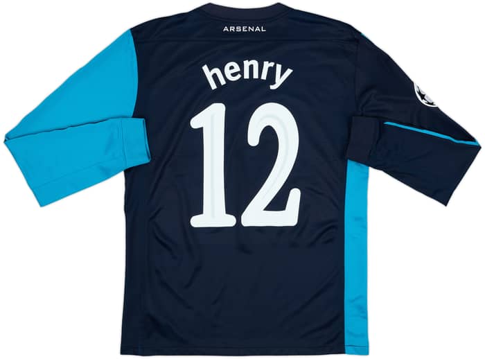 2011-12 Arsenal Away L/S Shirt Henry #12 - 6/10 - (M)
