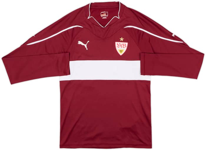2010-11 Stuttgart Player Issue Away L/S Shirt - 7/10 - (L)