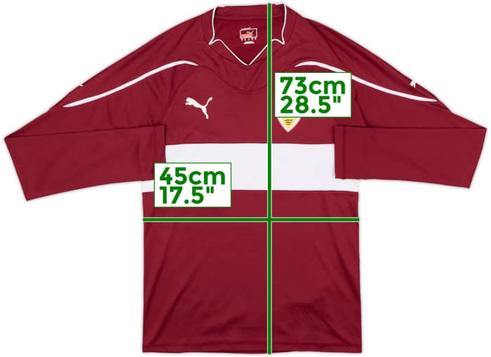 2010-11 Stuttgart Player Issue Away L/S Shirt - 7/10 - (L)