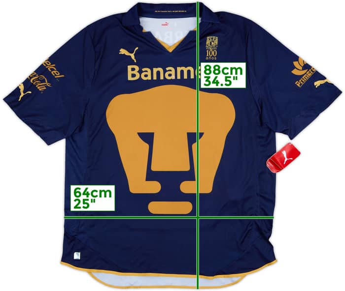 2010-11 UNAM Pumas Away Shirt (XXL)
