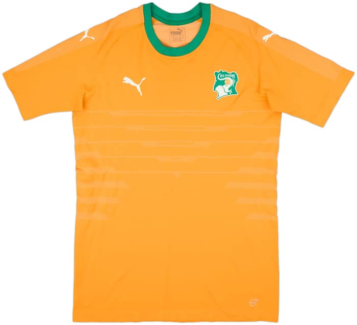 2016 Ivory Coast Player Issue Home Shirt - 7/10 - (XL)