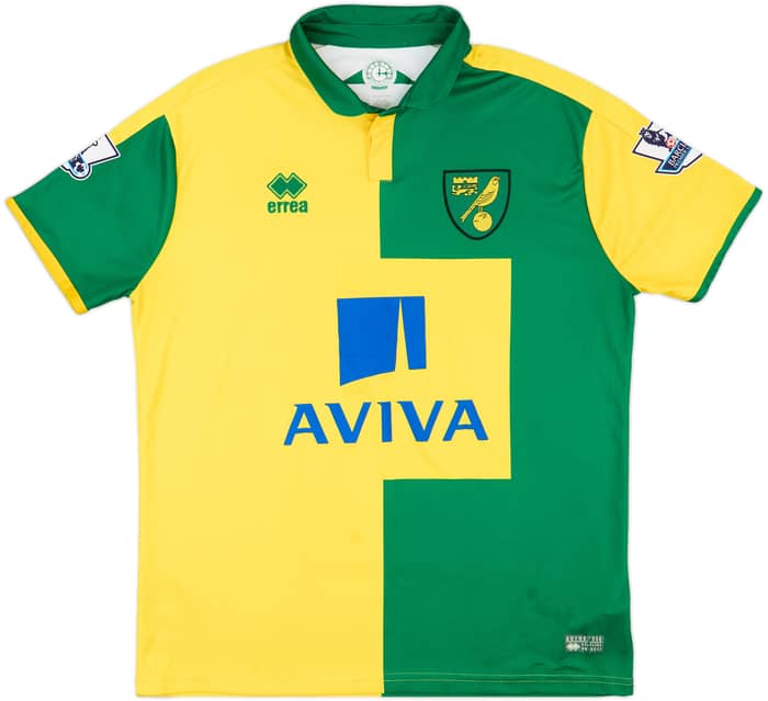 2015-16 Norwich Home Shirt - 6/10 - (L)