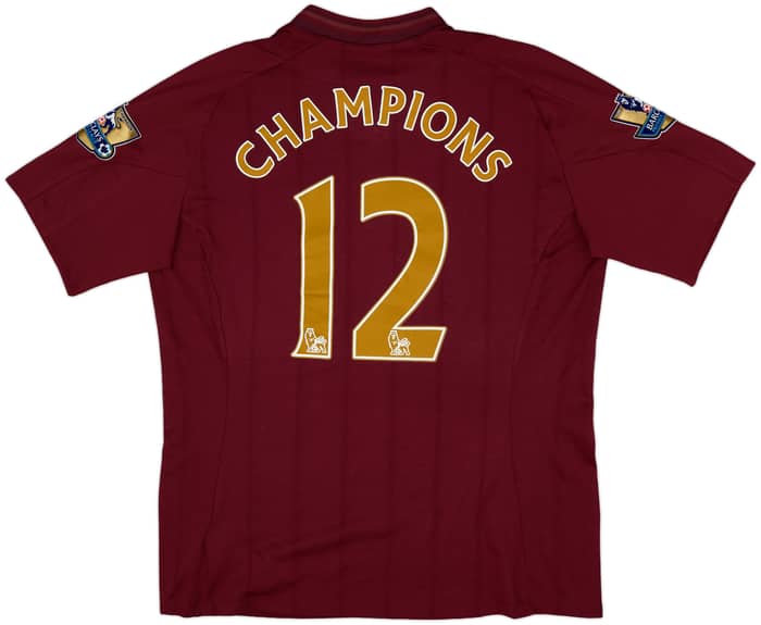 2012-13 Manchester City Away Shirt Champions #12 - 7/10 - (L)