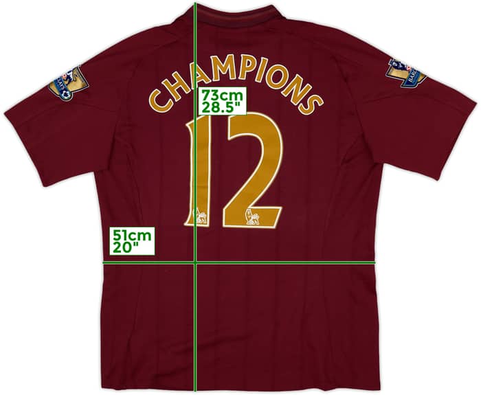 2012-13 Manchester City Away Shirt Champions #12 - 7/10 - (L)
