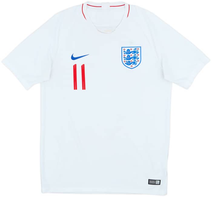 2018-19 England Home Shirt Vardy #11 - 7/10 - (M)