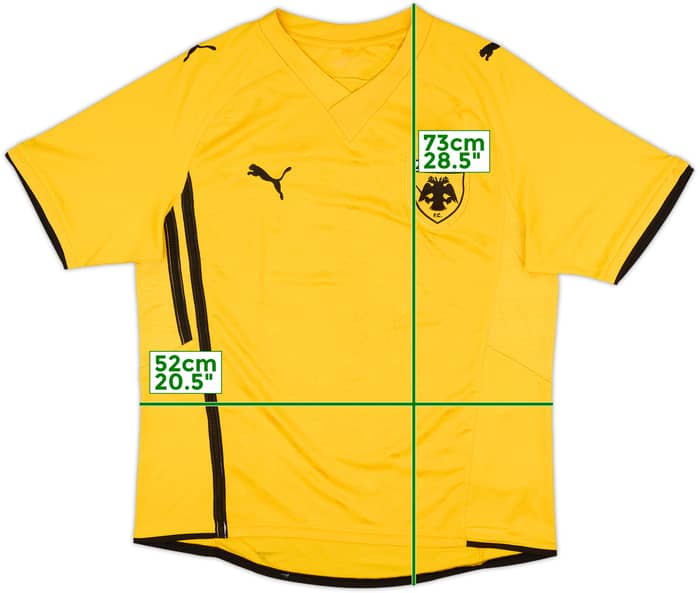 2009-10 AEK Athens Home Shirt - 5/10 - (L)