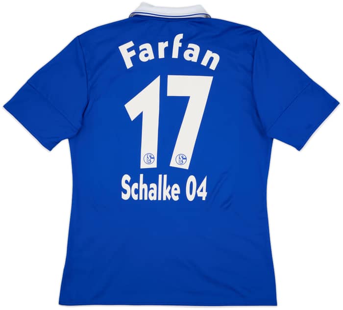 2010-12 Schalke Home Shirt Farfan #17 - 5/10 - (L)