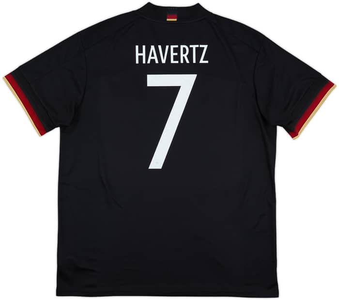 2020-21 Germany Away Shirt Havertz #7 - 9/10 - (XL)