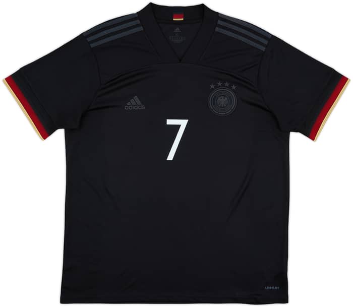 2020-21 Germany Away Shirt Havertz #7 - 9/10 - (XL)