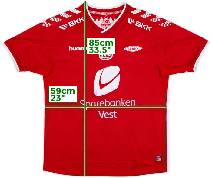 2014-15 Brann Home Shirt - 7/10 - (XL)