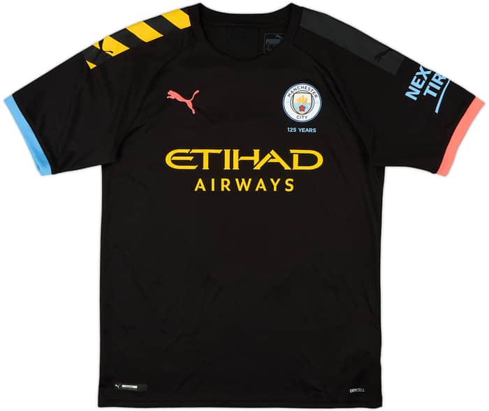 2019-20 Manchester City Away Shirt Kun Aguero #10 - 10/10 - (M)